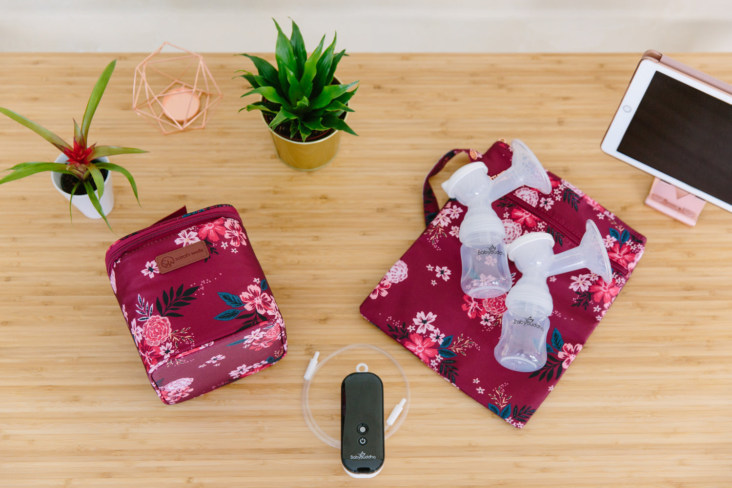 Cold Gold (Berry Bloom) / Breast Pump Bags &amp; Accessories from Sarah Wells