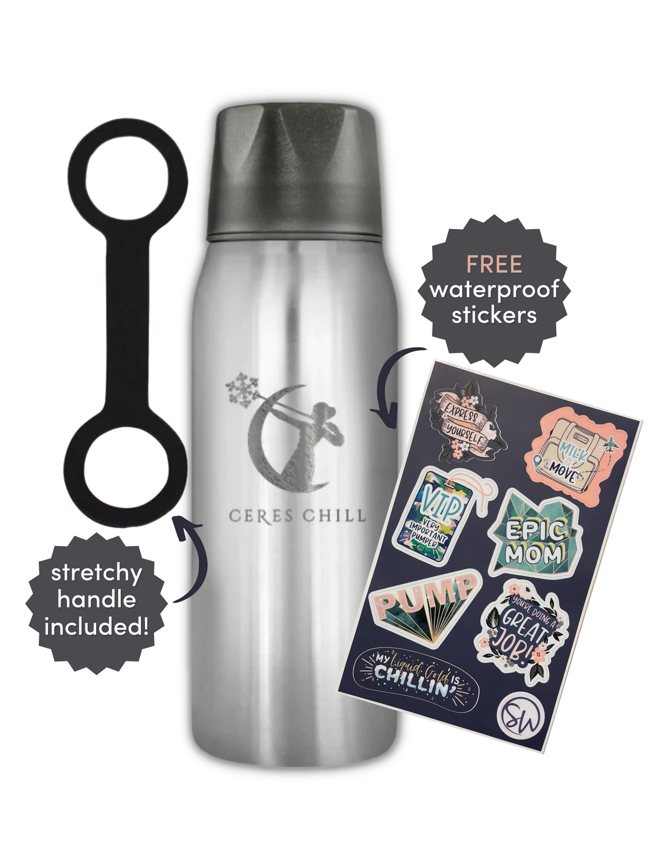 Breastmilk Chiller (Steel) by Ceres Chill