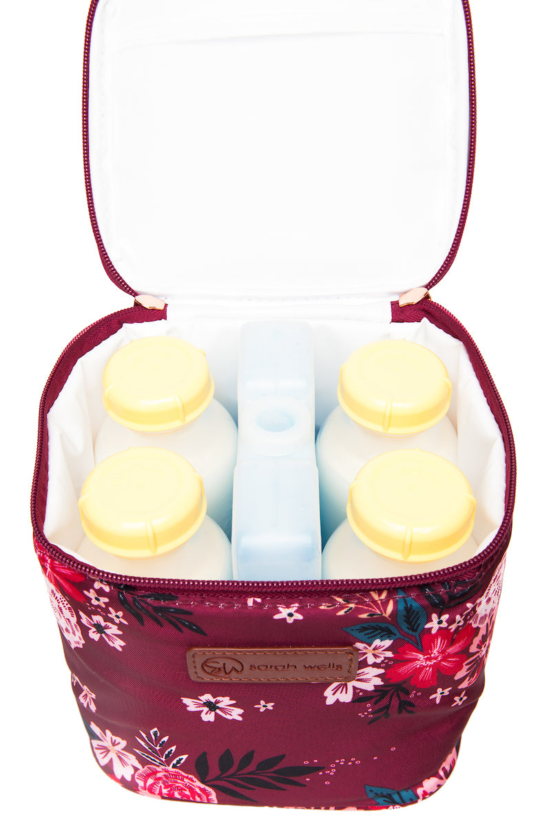Cold Gold (Berry Bloom) / Breast Pump Bags & Accessories from Sarah Wells