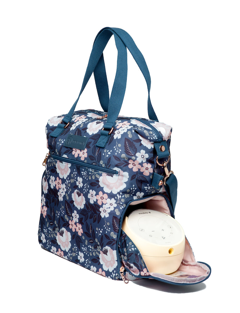 Lizzy (Le Floral) / Breast Pump Bags & Accessories from Sarah Wells