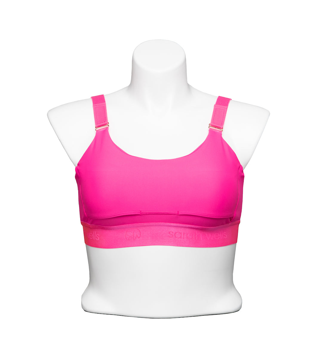 Simple Wishes Adjustable Hands Free Pumping Bra - Soft Pink – The Wild