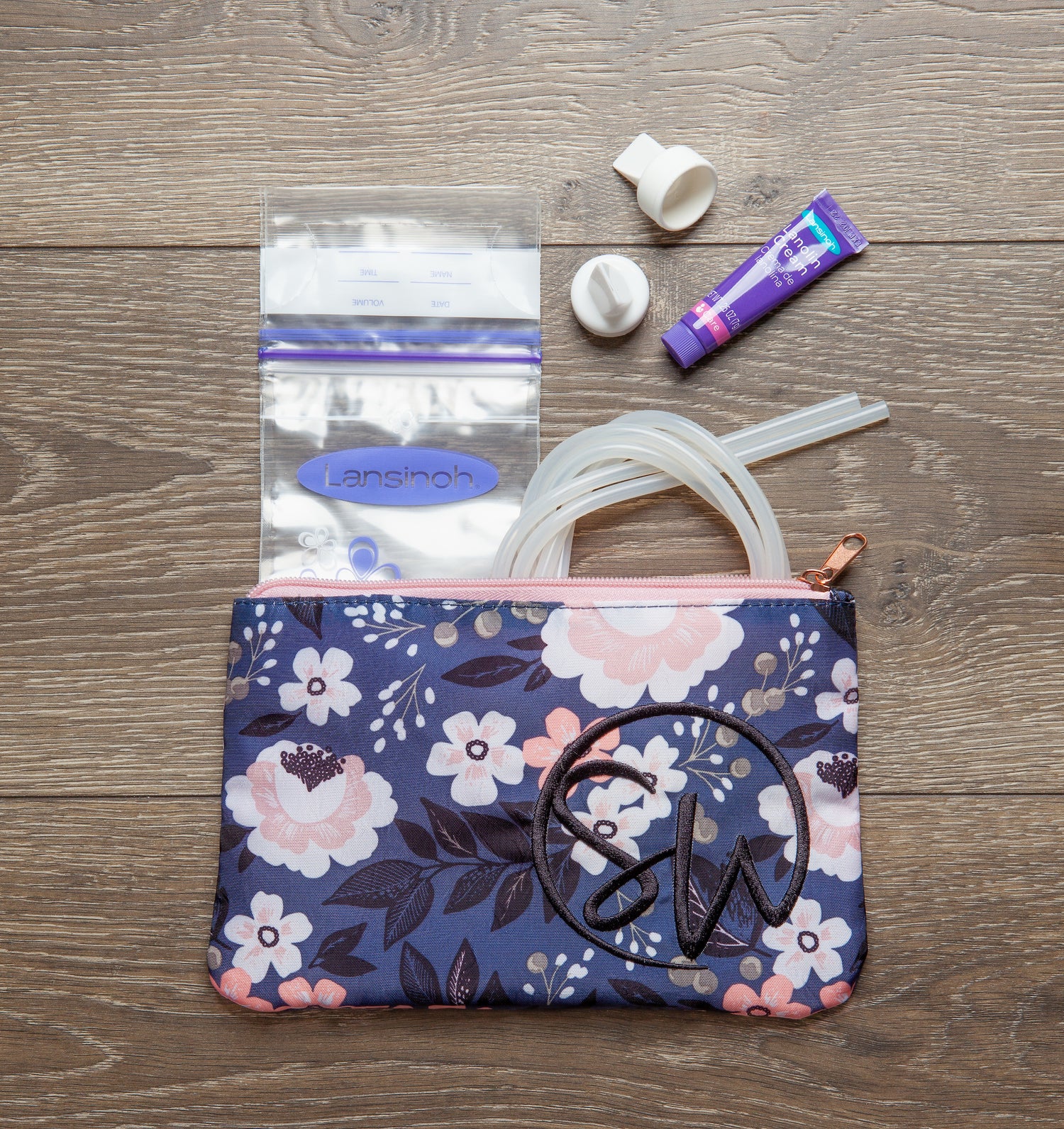 SWag Bag (Le Floral) / Breast Pump Bags &amp; Accessories from Sarah Wells