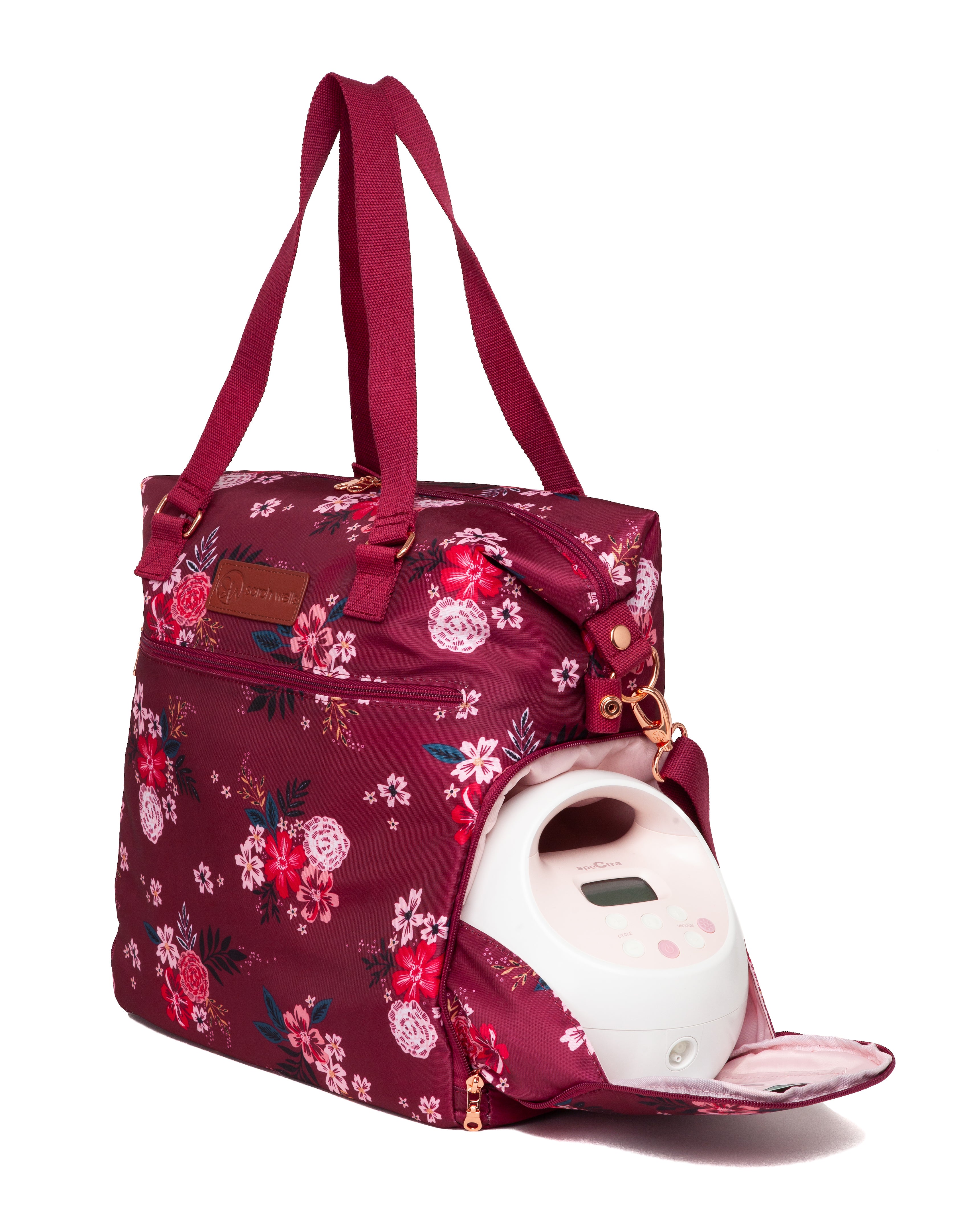 Lizzy (Berry Bloom) / Breast Pump Bags &amp; Accessories from Sarah Wells